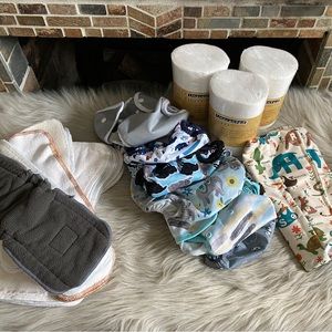 Lot of Cloth Diapering Supplies